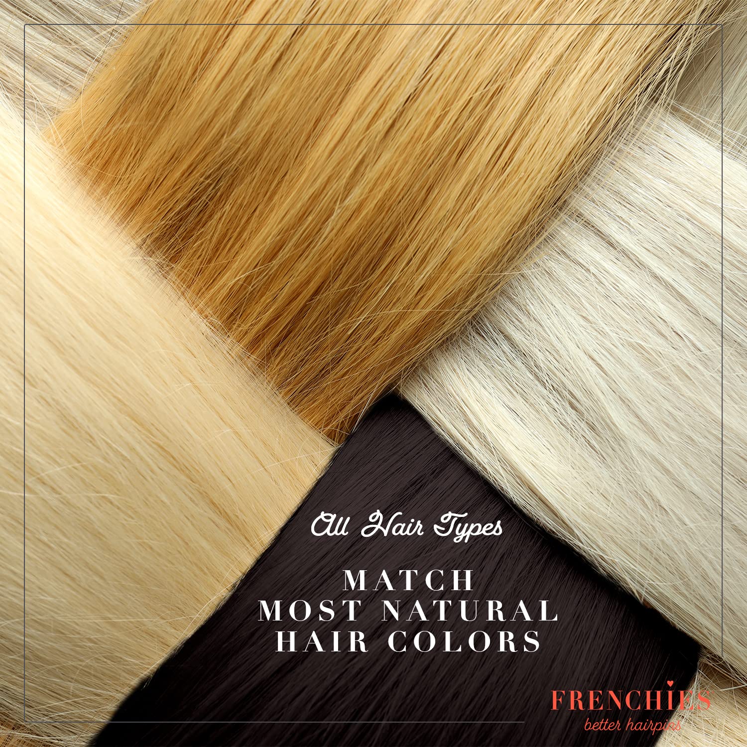 Frenchies French Twist pins ideal for wigs and extensions.