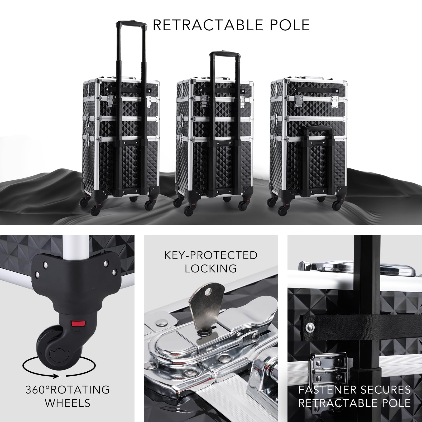 Frenessa aluminum-frame build delivers durable protection for professionals.