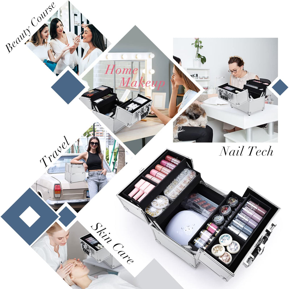 FRENESSA bottom space fits nail polish and small tools.