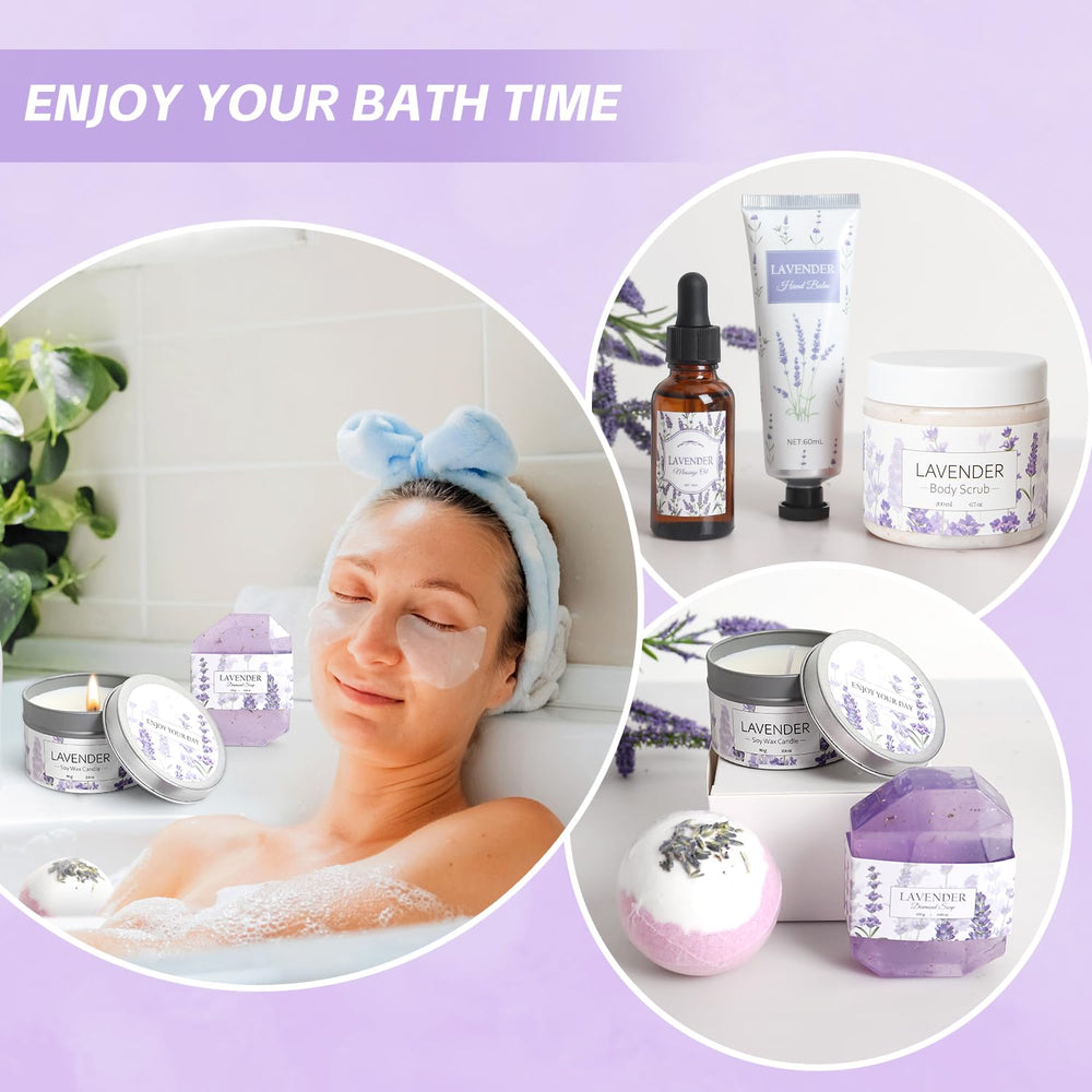 Frerdui Lavender Spa Set hand balm for nourished skin after washing