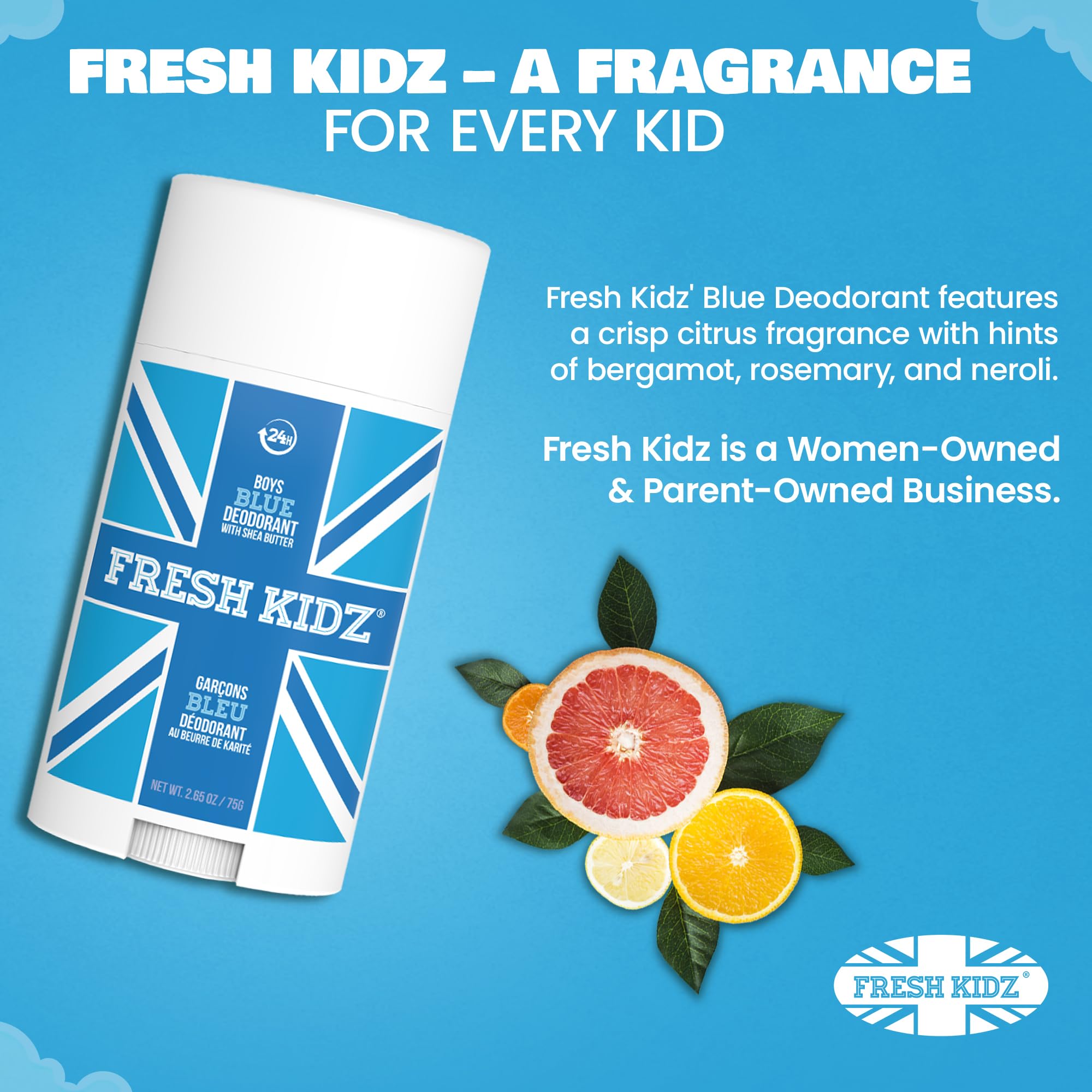 Fresh Kidz cuidado de piel sensible para adolescentes.