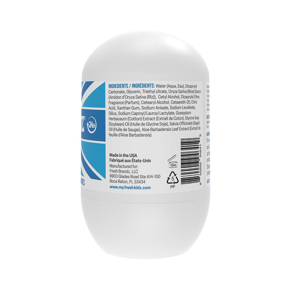Fresh Kidz USA-made deodorant for kids and teens.
