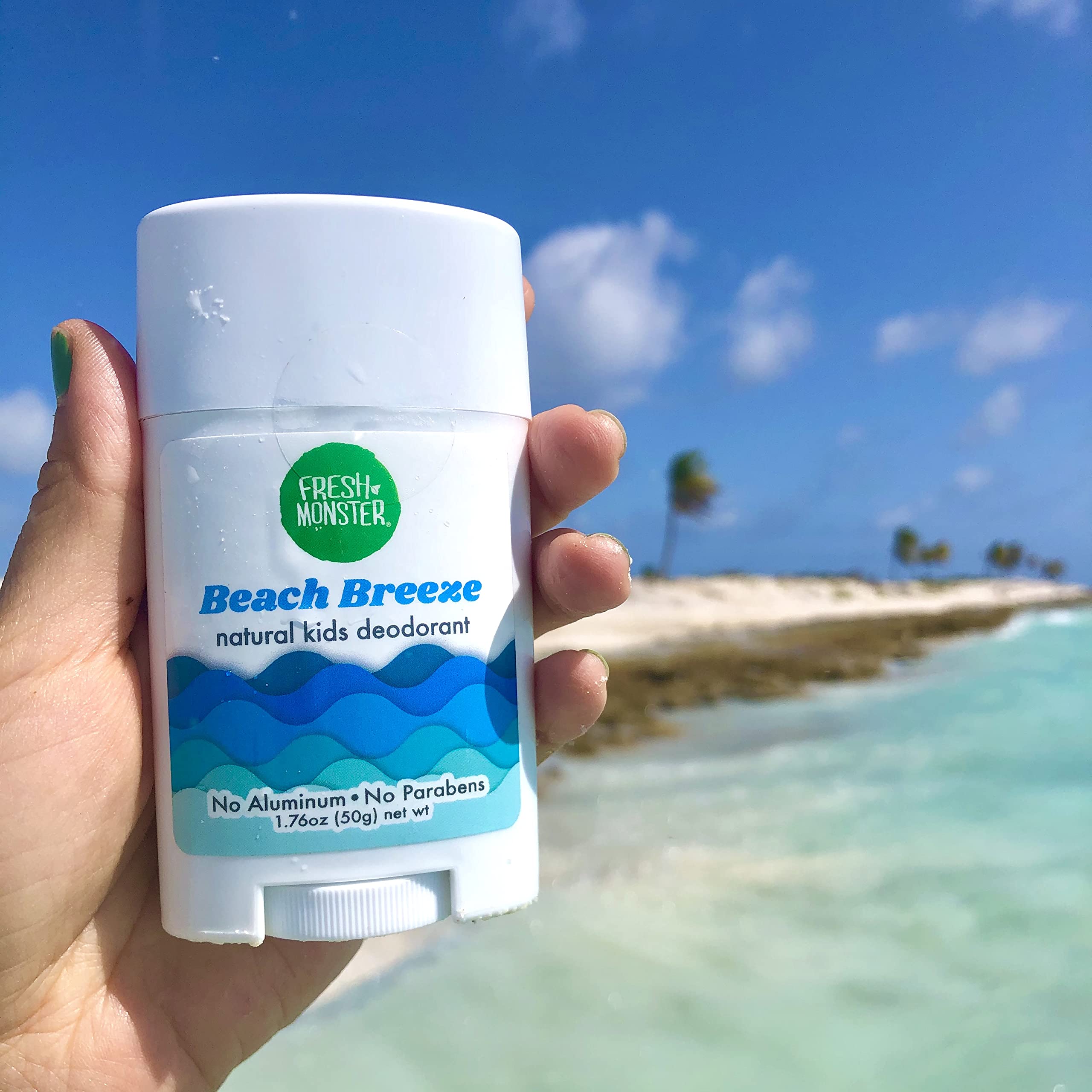 Fresh Monster desodorante para niños: envase de 50 ml para uso diario.