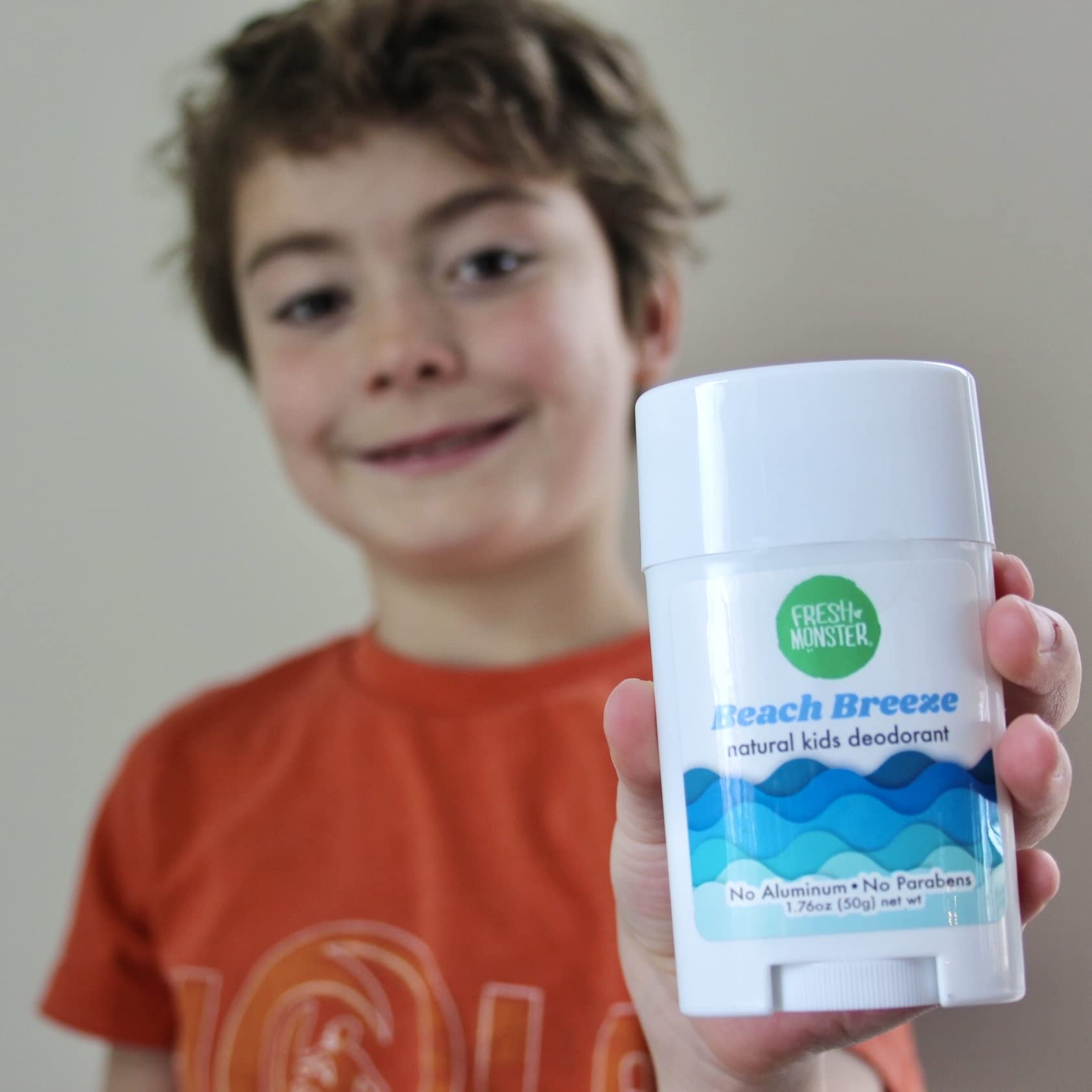 Fresh Monster desodorante para niños: protección de 24 horas para juegos y recreo.