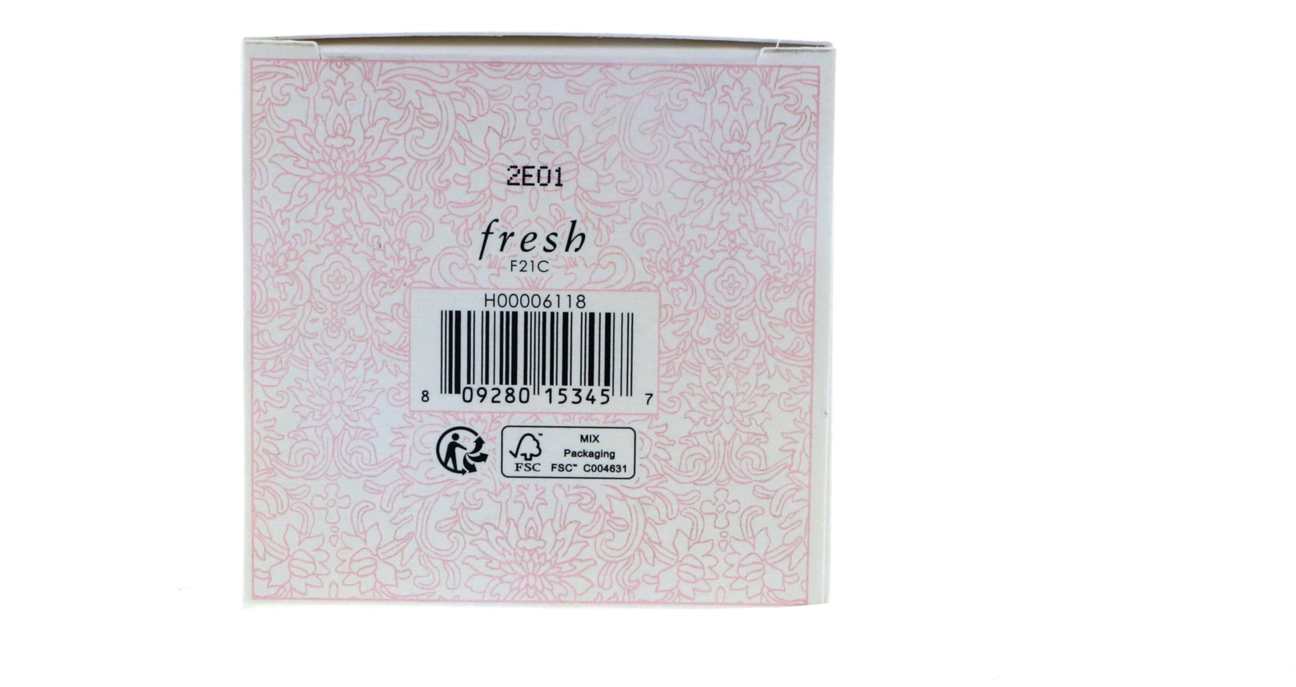 Fresh Rose Deep Hydration on nightstand supports evening skincare routine.