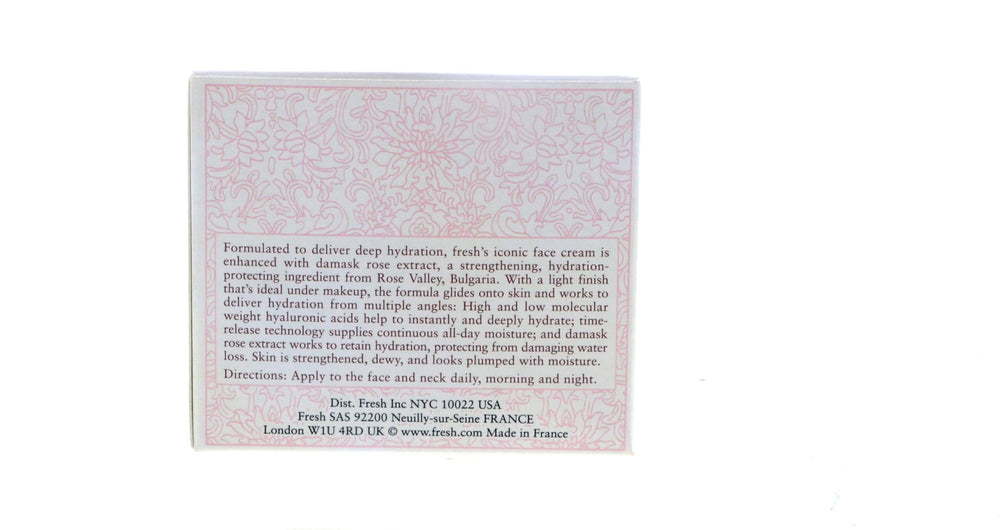 Fresh Rose Deep Hydration packaging front highlights premium skincare.