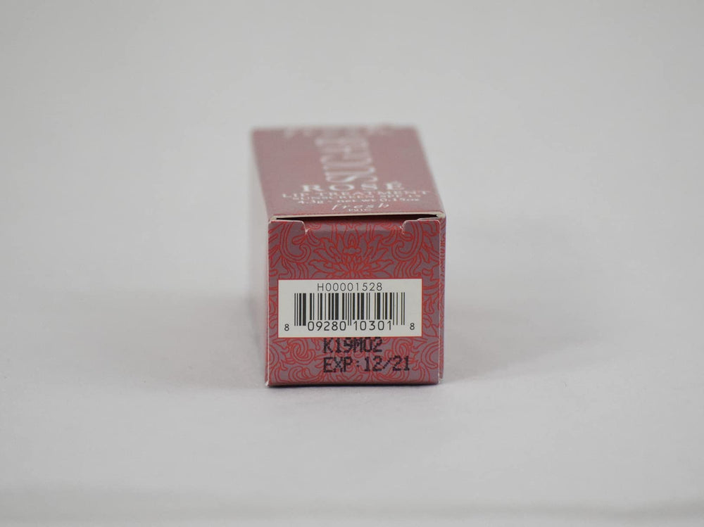 Label detail showing Rose shade and product size for Fresh Sugar Lip Treatment.