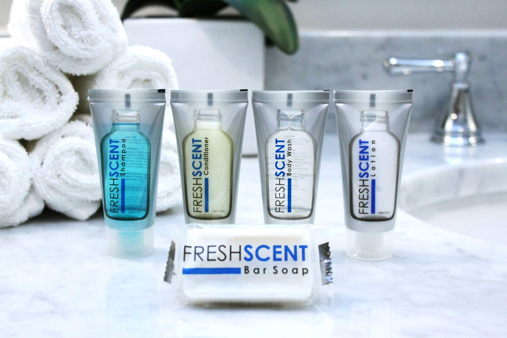 Freshscent unisex fragrance provides a clean scent in bathrooms.