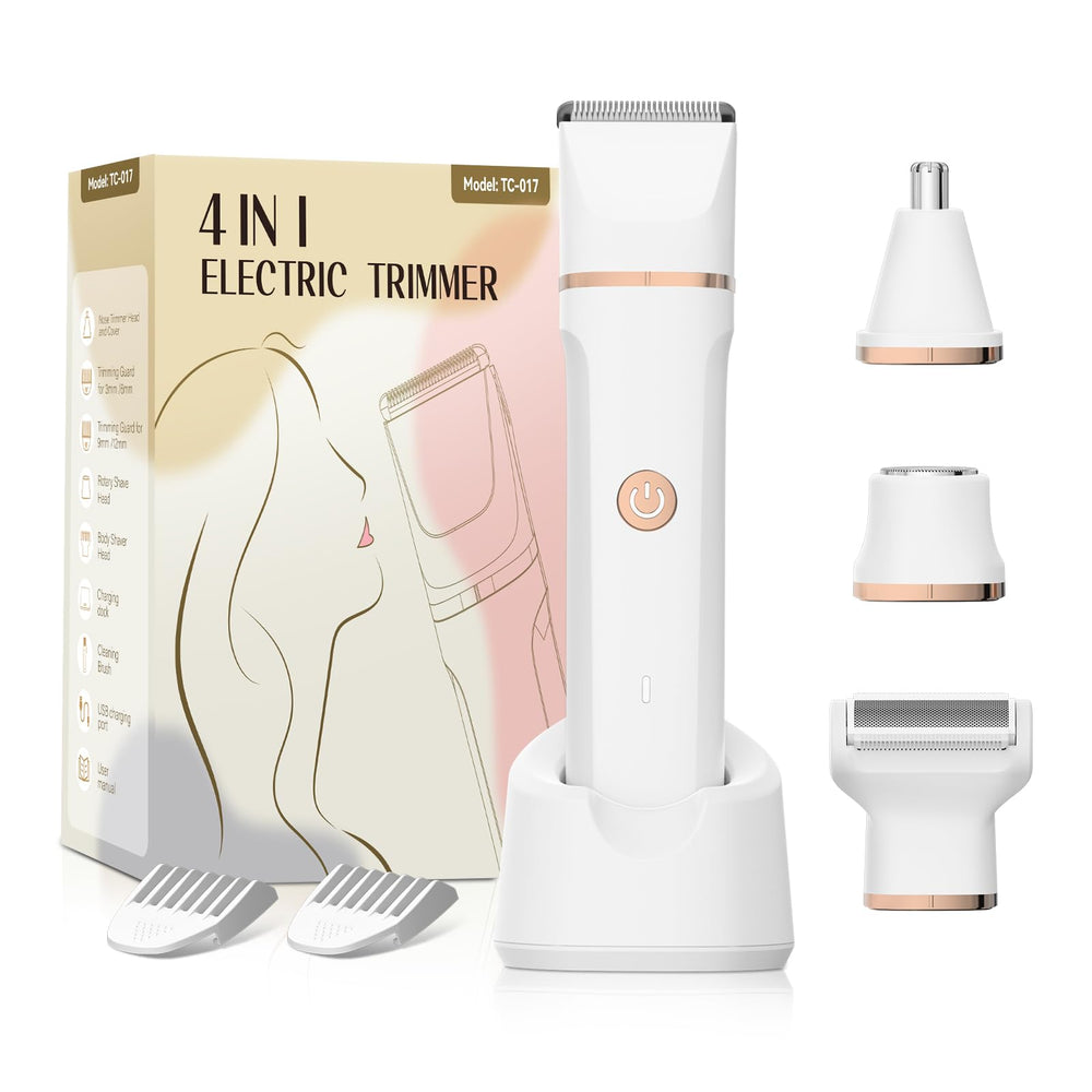 Freyars 4-in-1 bikini trimmer head for precise leg and bikini grooming.