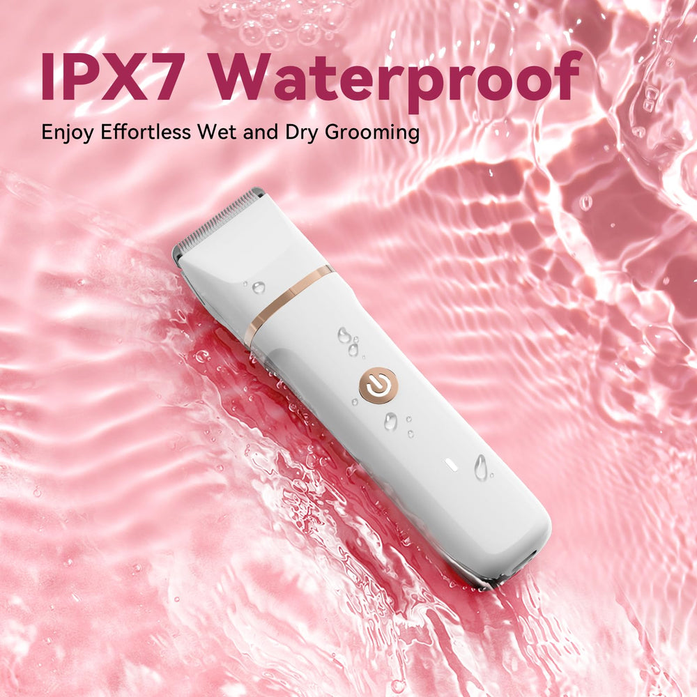 Freyars IPX7 waterproof design allows wet or dry use in shower.