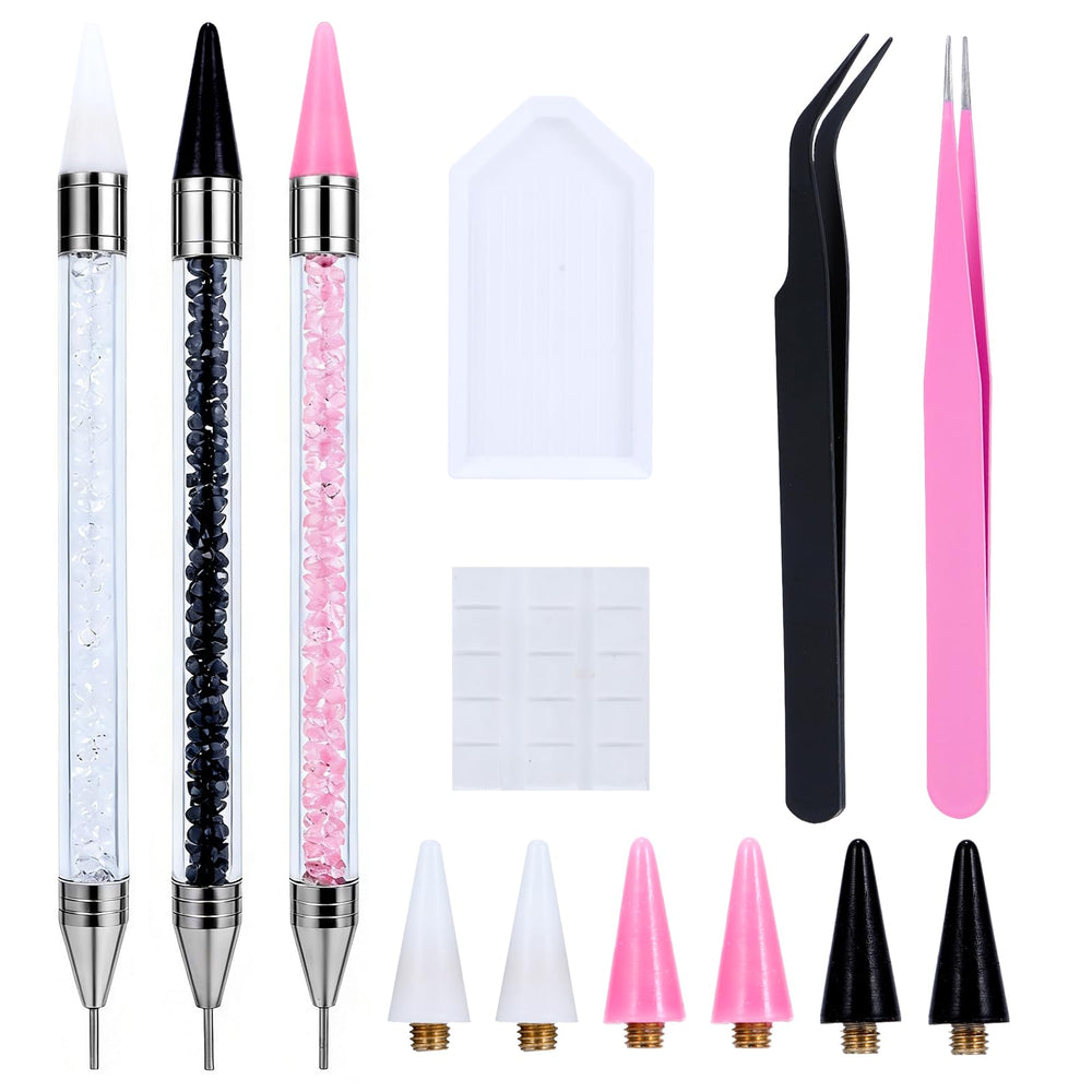 FRICHOM rhinestone picker pen set for precise nail art placement