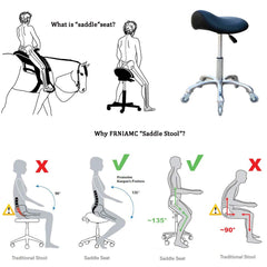FRNIAMC soft rubber wheels enable smooth mobility on any floor surface.