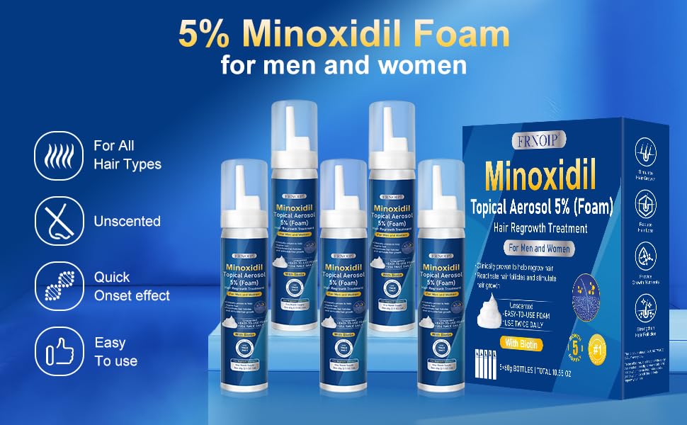Frnoip 5-month supply packaging communicates long-term value for hair care