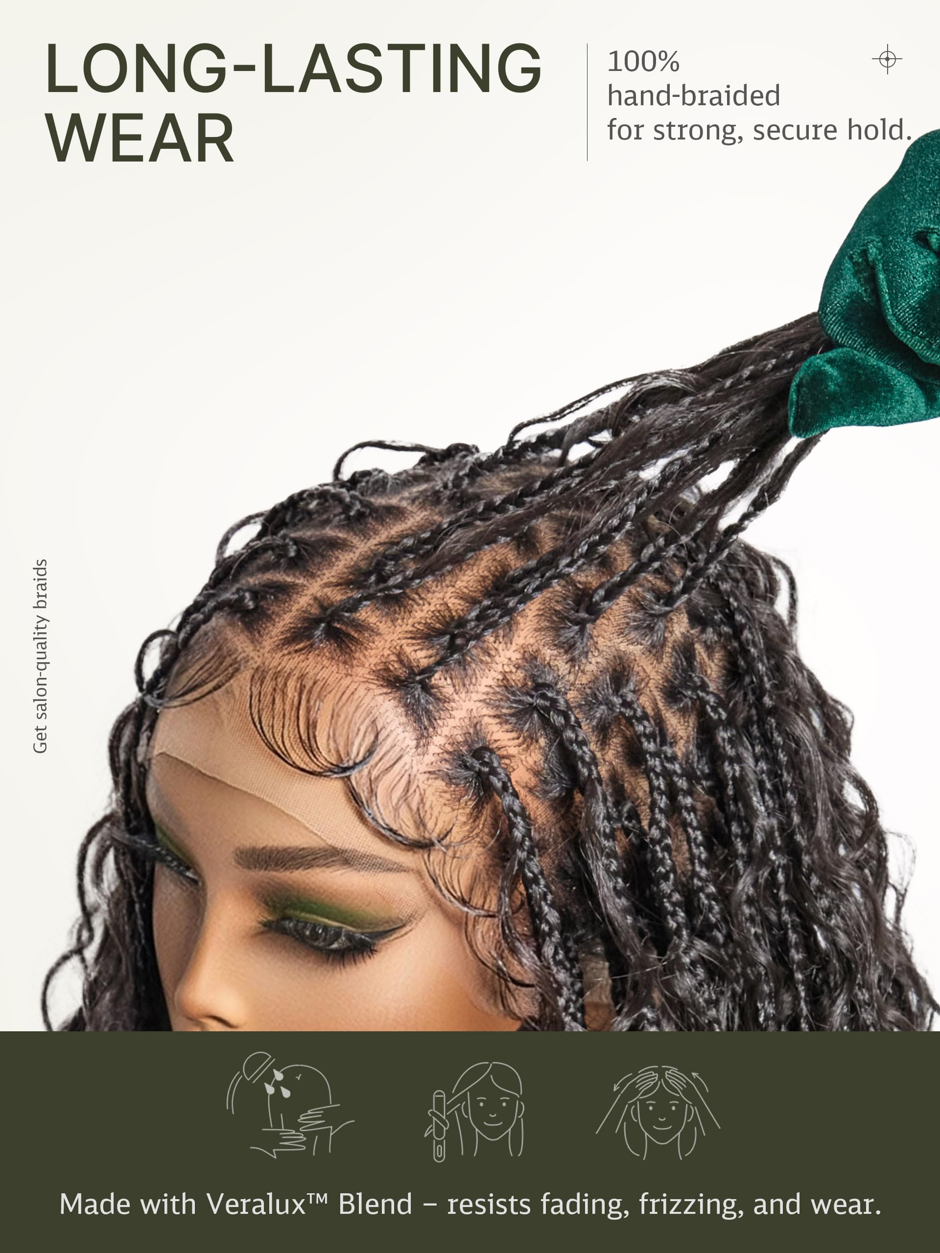 Frodio Veralux hand-tied braided craftsmanship for boho chic daily wear.