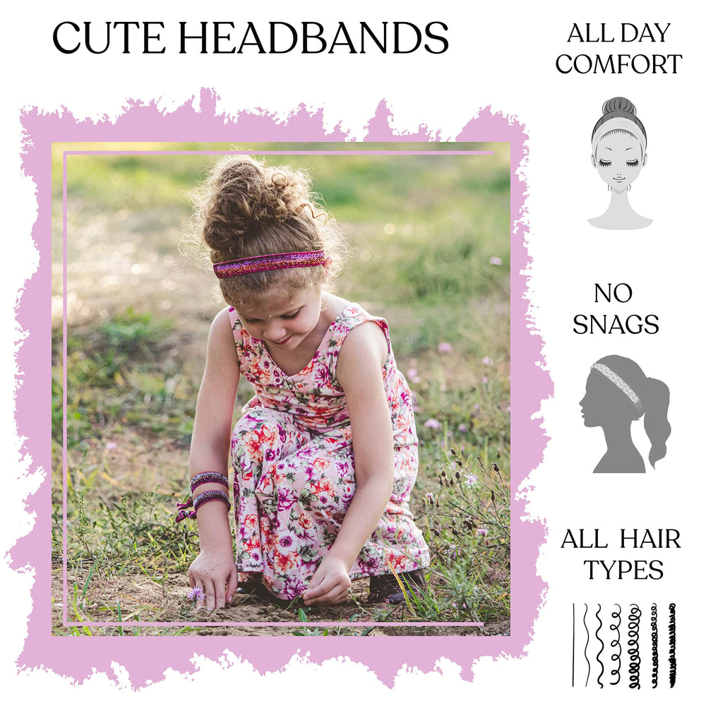 Diadema FROG SAC purpurina brillante para looks divertidos