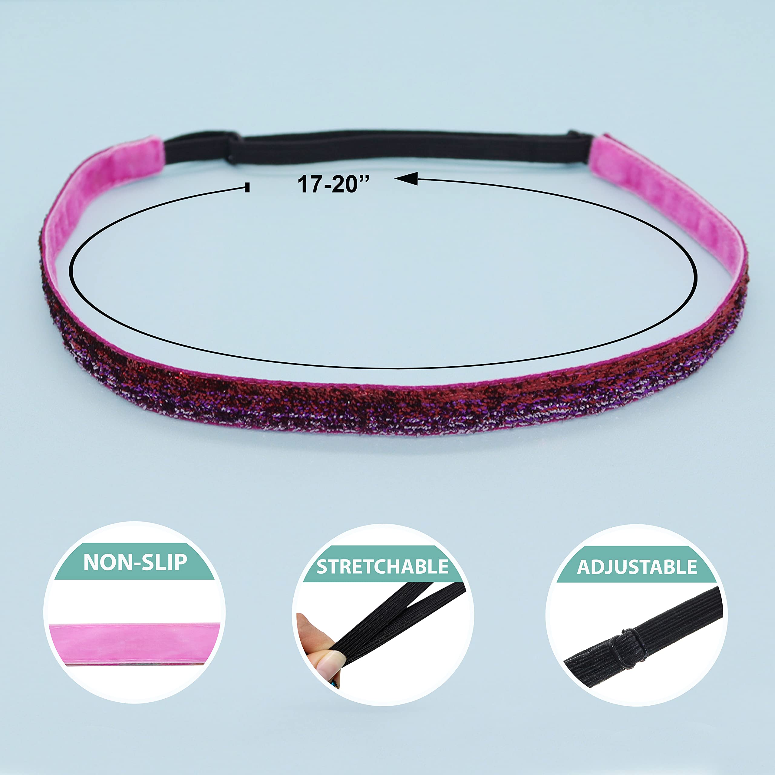 FROG SAC diademas corazon zigzag, diseño dinámico para conjuntos divertidos.