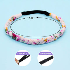 Diadema floral FROG SAC para actividades, mantiene el cabello recogido.