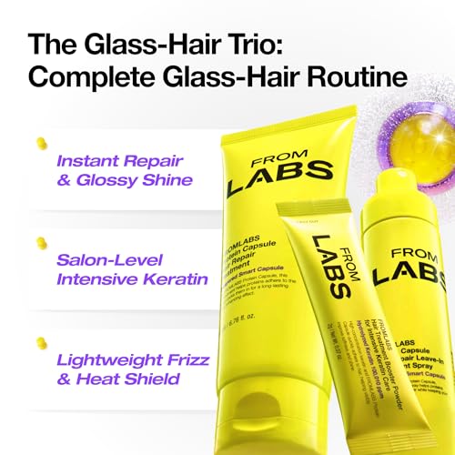 FromLabs keratin booster powder tube close-up emphasizes easy-dose packaging for consistent use