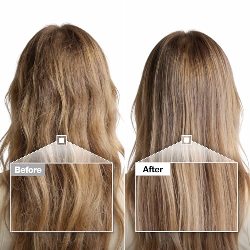 FromLabs Protein Capsule Hair Repair in-use action shows lightweight slip without heaviness
