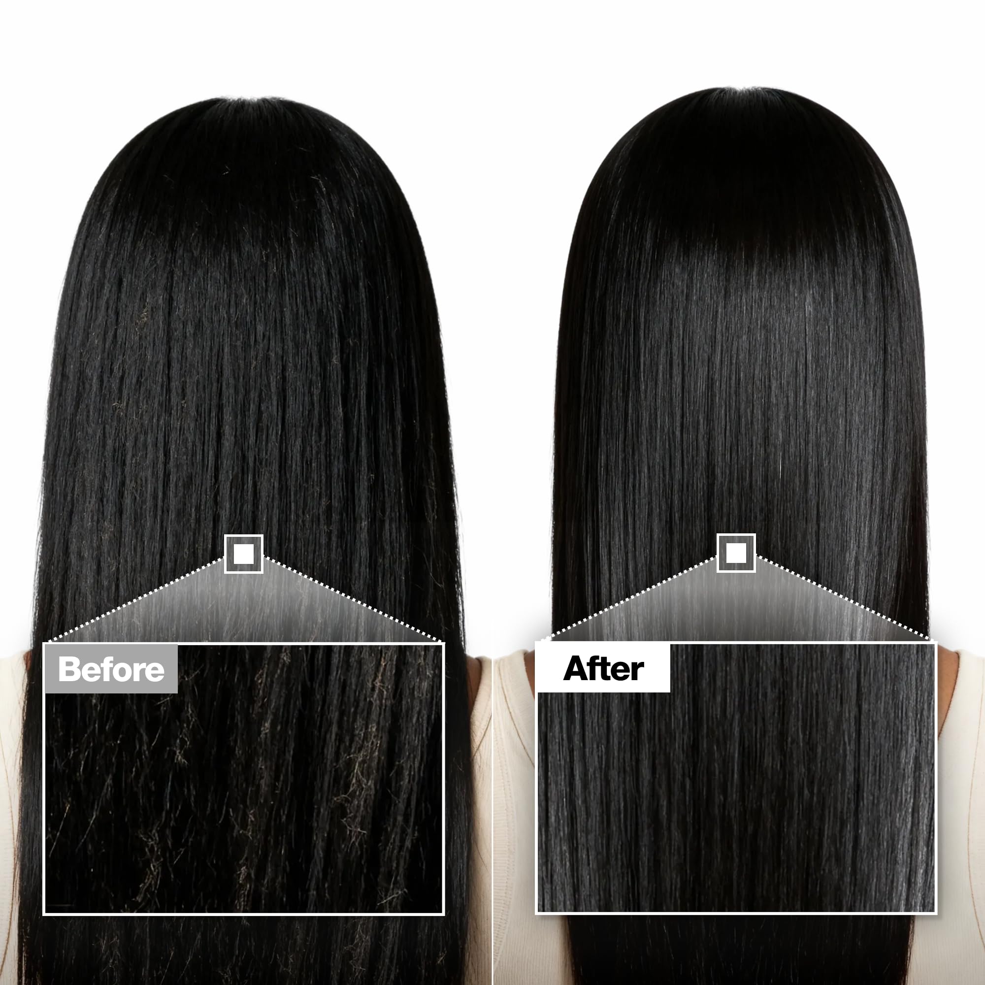 FromLabs Protein Capsule Hair Repair Low-pH gloss and cuticle care visible after use