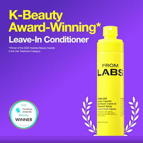 FROMLABS Protein Capsule Leave-In Spray proteínas microencapsuladas repara puntas con suavidad.