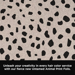 Fromm 5x11 foil sheets fit most hair lengths for versatile coloring.