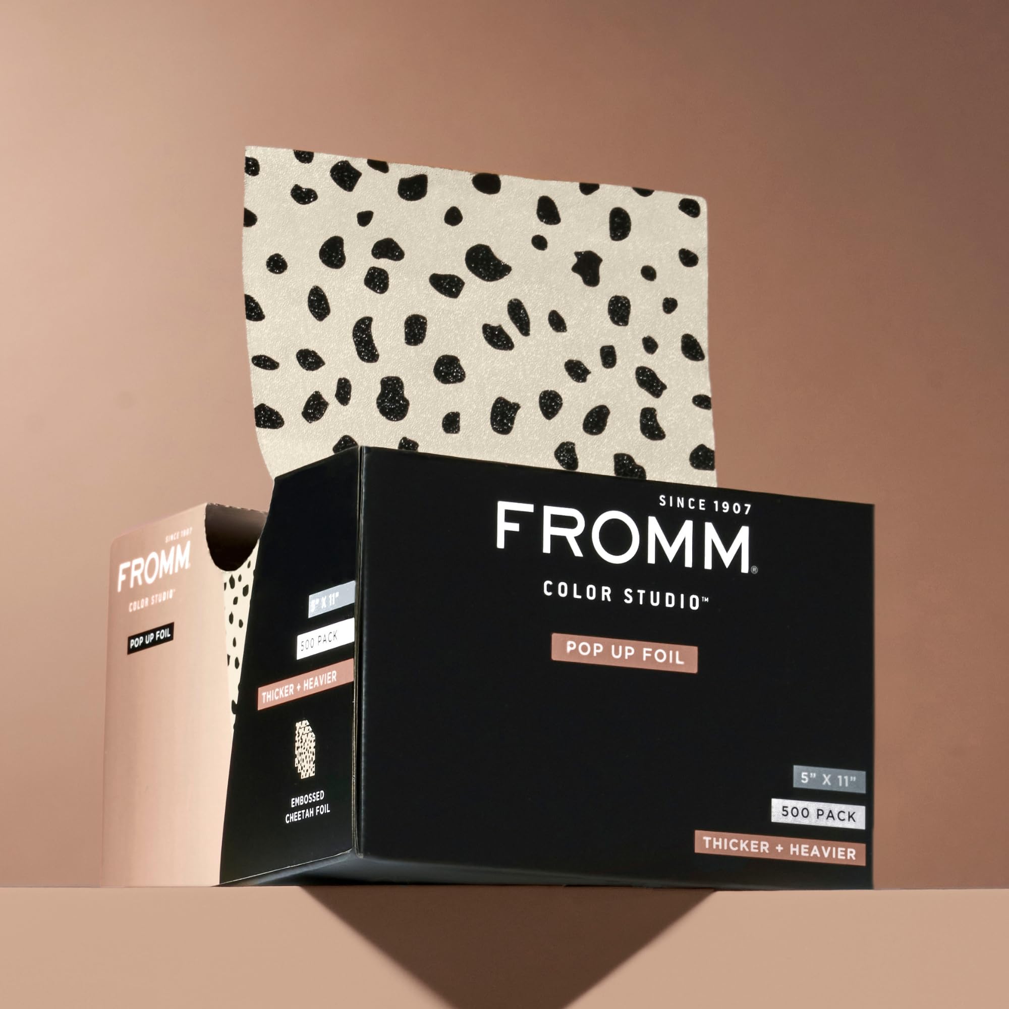 Fromm precut pop-up foils dispensed-ready for fast service access.