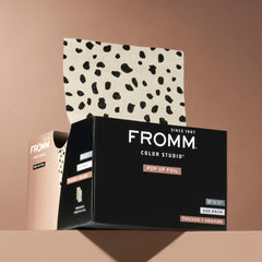 Fromm precut pop-up foils dispensed-ready for fast service access.