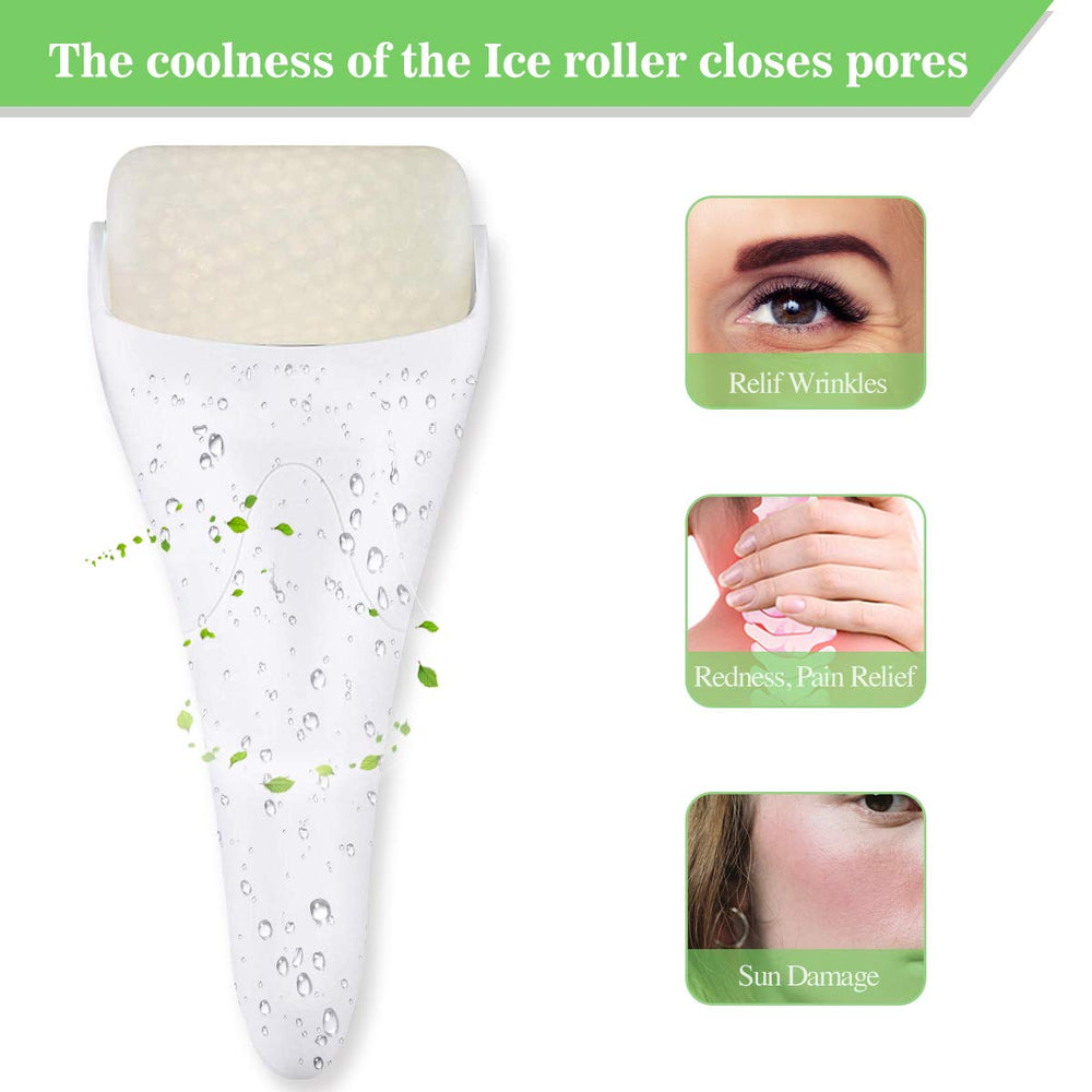 Fronnor Ice Roller temples; soothes tension with a calm, cooling glide.