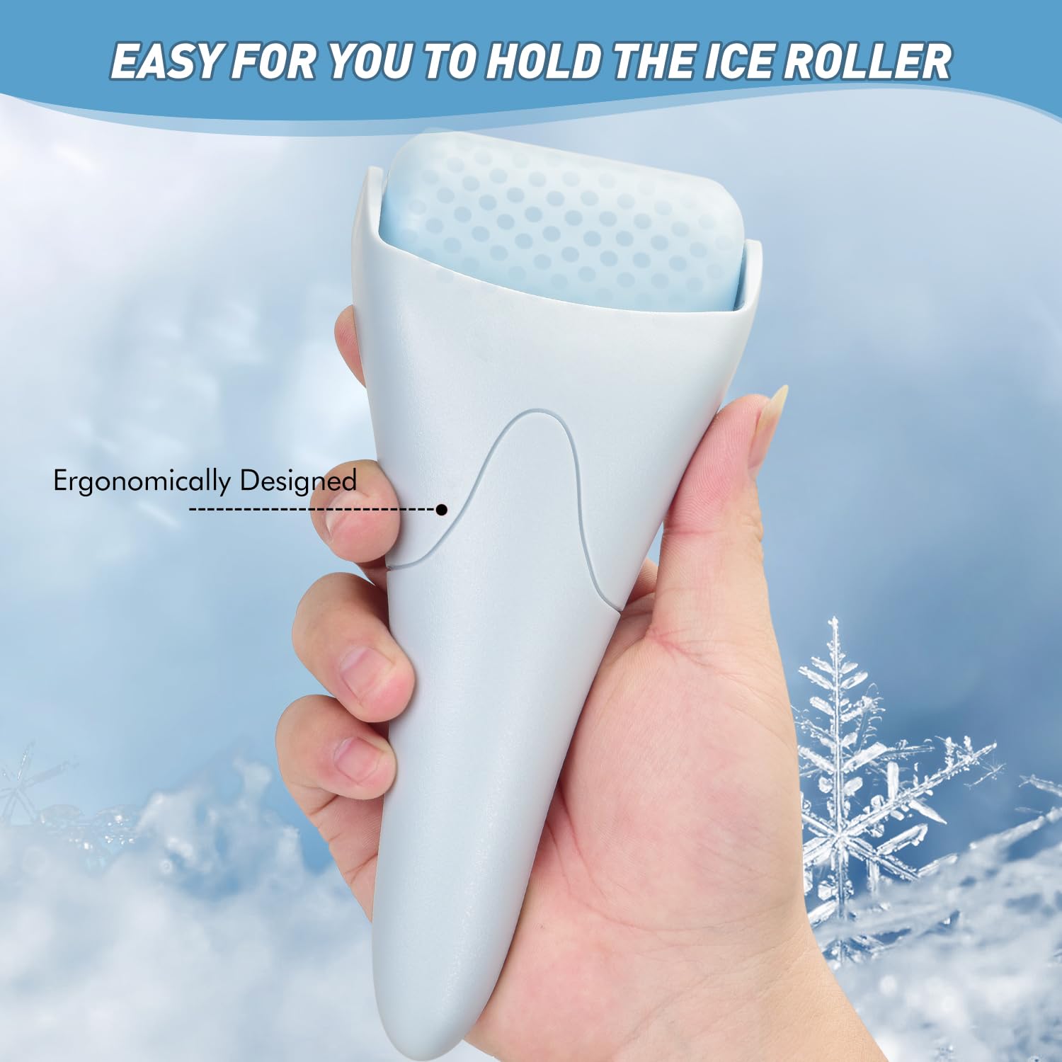 Fronnor Ice Roller is travel-friendly for on-the-go cooling sessions.