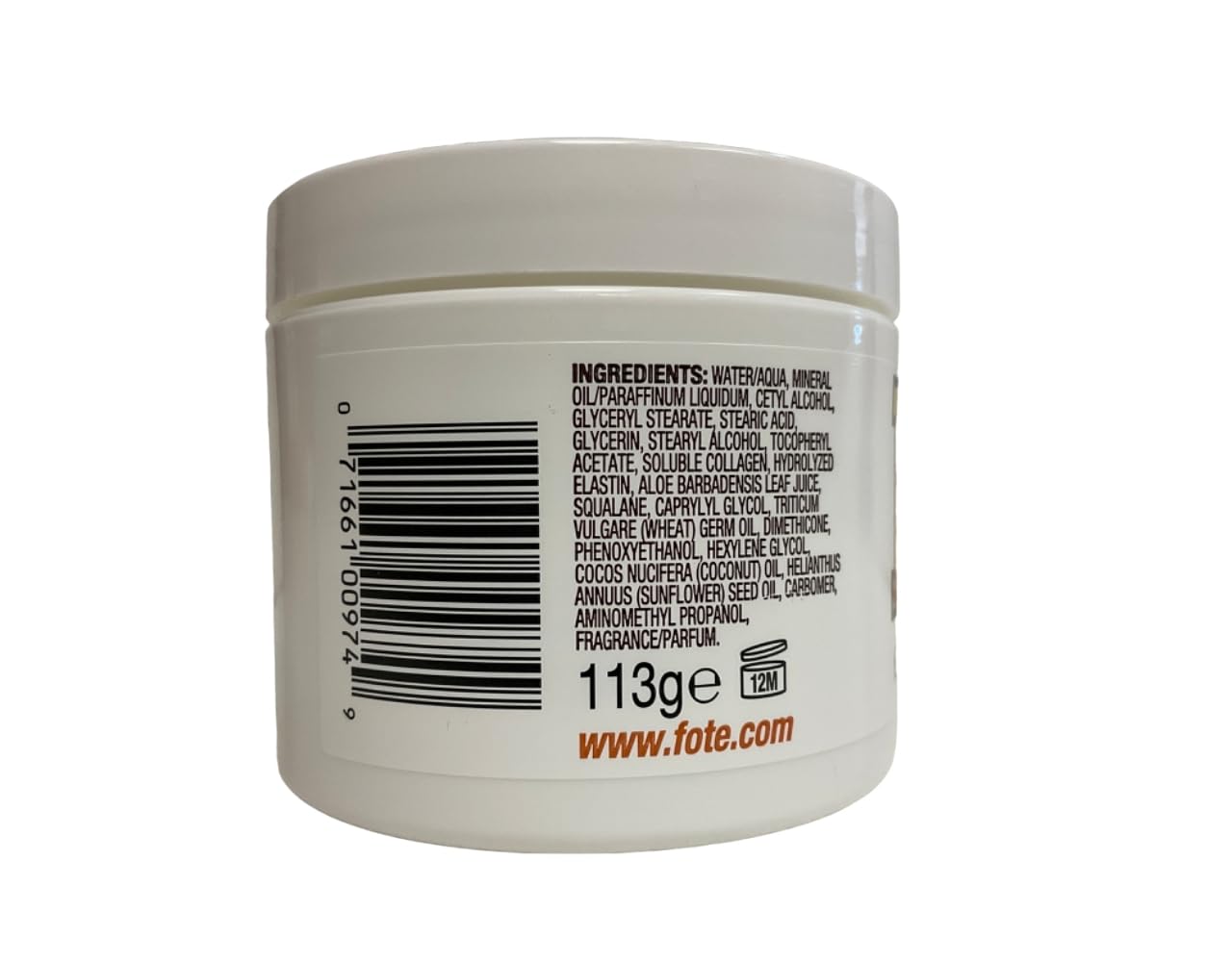 Fruit of the Earth Crema Vitamina E, aplicación suave para hidratación de manos, cara y cuerpo