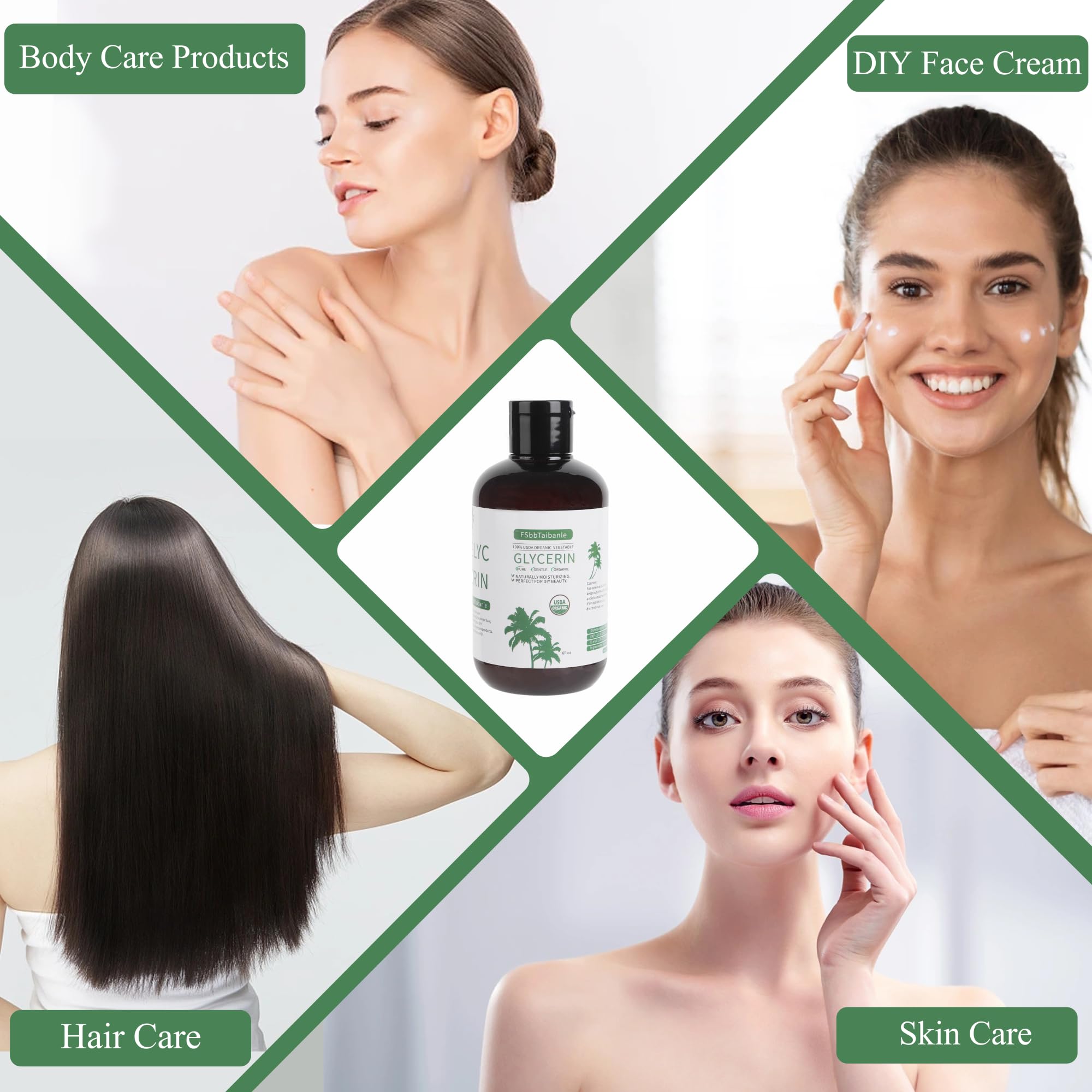 FSbbTaibanle glicerina orgánica como base para sueros y productos cosméticos.