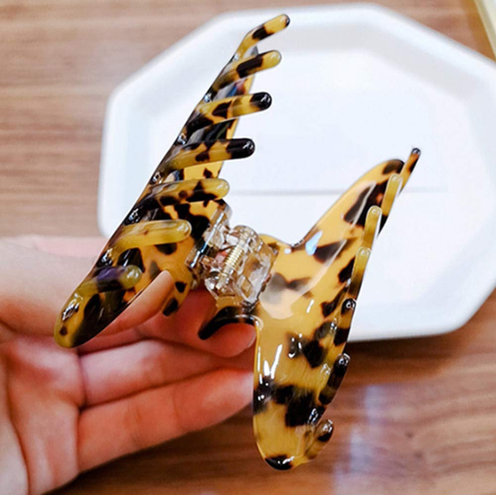 Regalo perfecto Fsmiling Carey, juego de dos pinzas para cabello grueso.