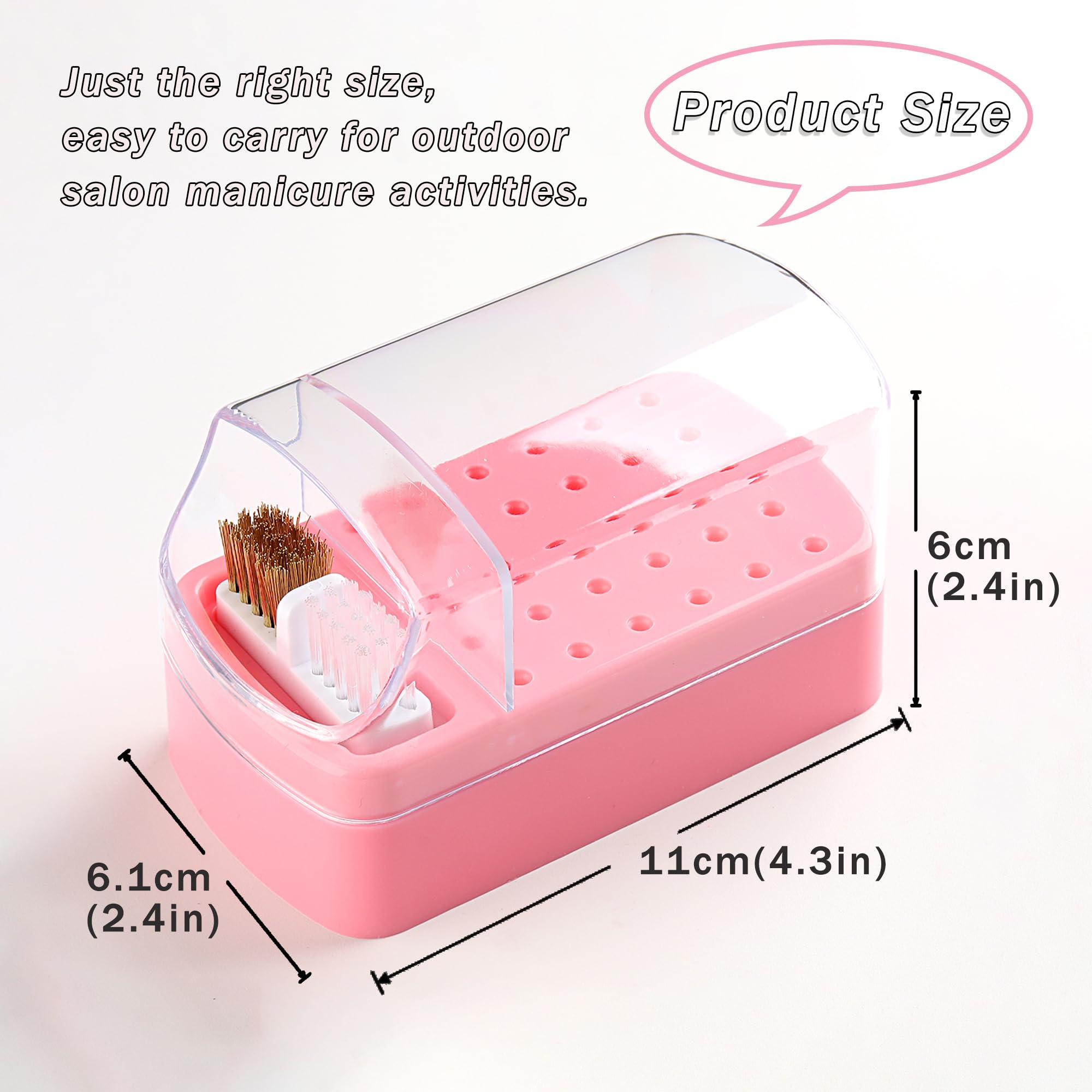 FSpronail compact nail art stand keeps tools organized on a counter.