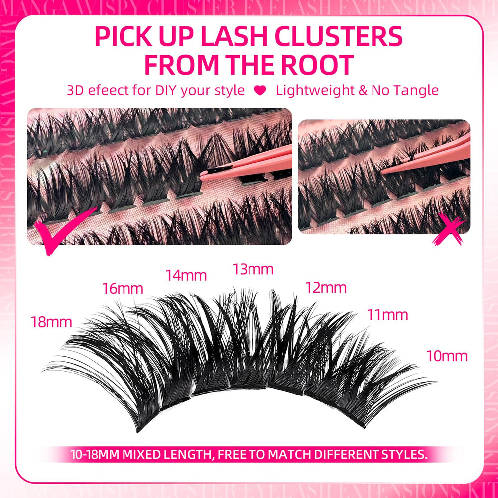 FTBZCF DIY lash-art kit suitable for beginners and pros.