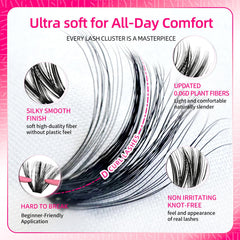 FTBZCF brush blends clusters for a seamless finish.