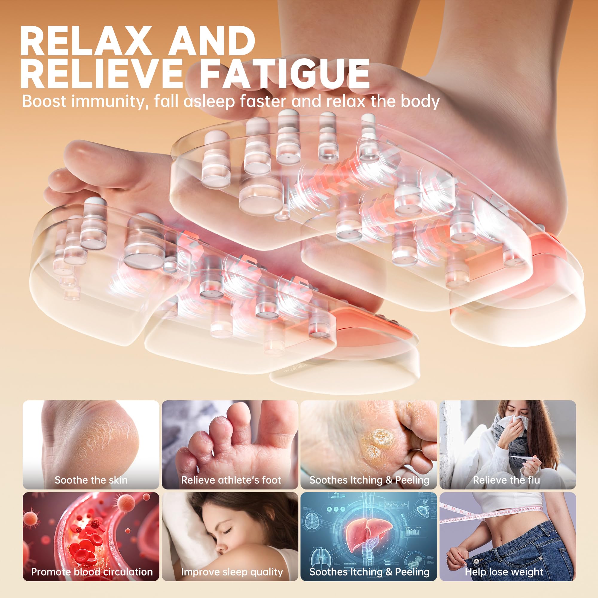 FTSAONG multifunction foot bath supports multiple practical uses