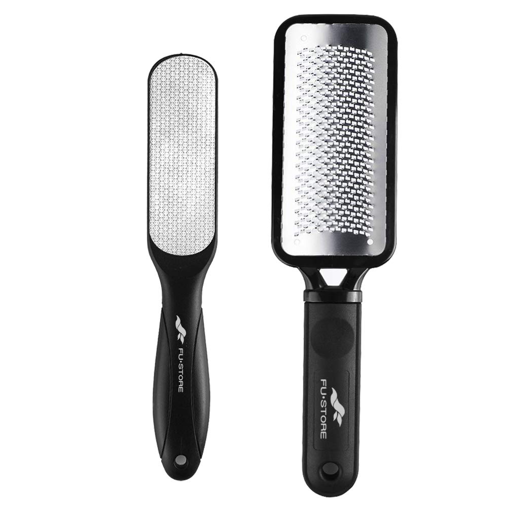 Fu Store 2-pack foot files for efficient callus removal and smoother heels.