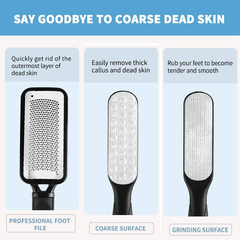 Fu Store heel repair tool supports gentle skin smoothing at home.