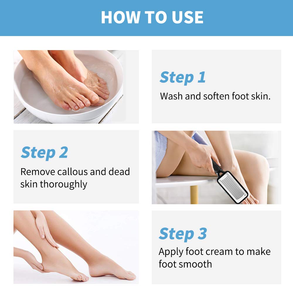 Fu Store lightweight foot care tools enable easy at-home pedicures.