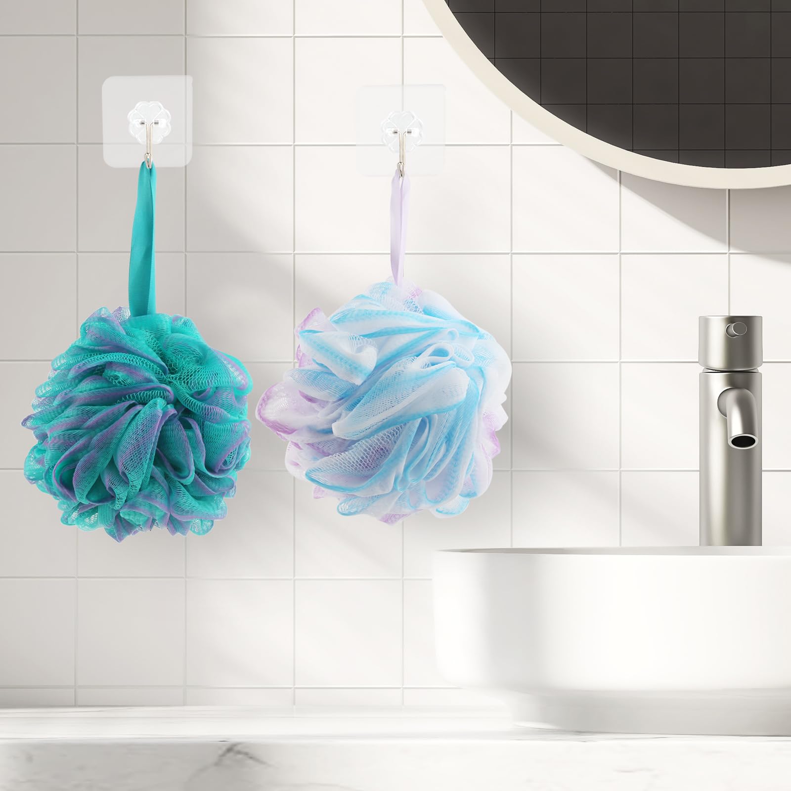 Fu Store Loofah Sponge back-scrub friendly tool for reaching difficult areas