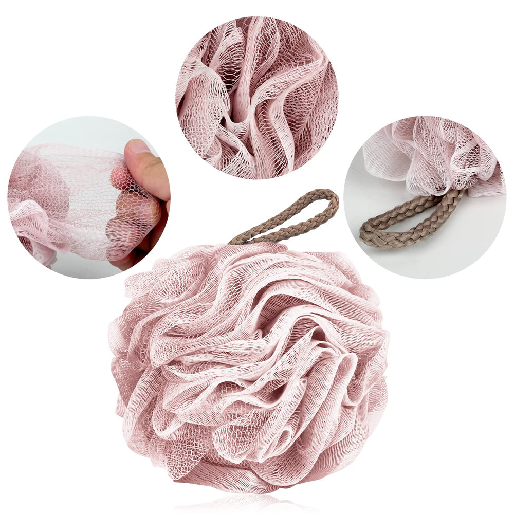 Fu Store loofah sponge colorful pack for varied routines