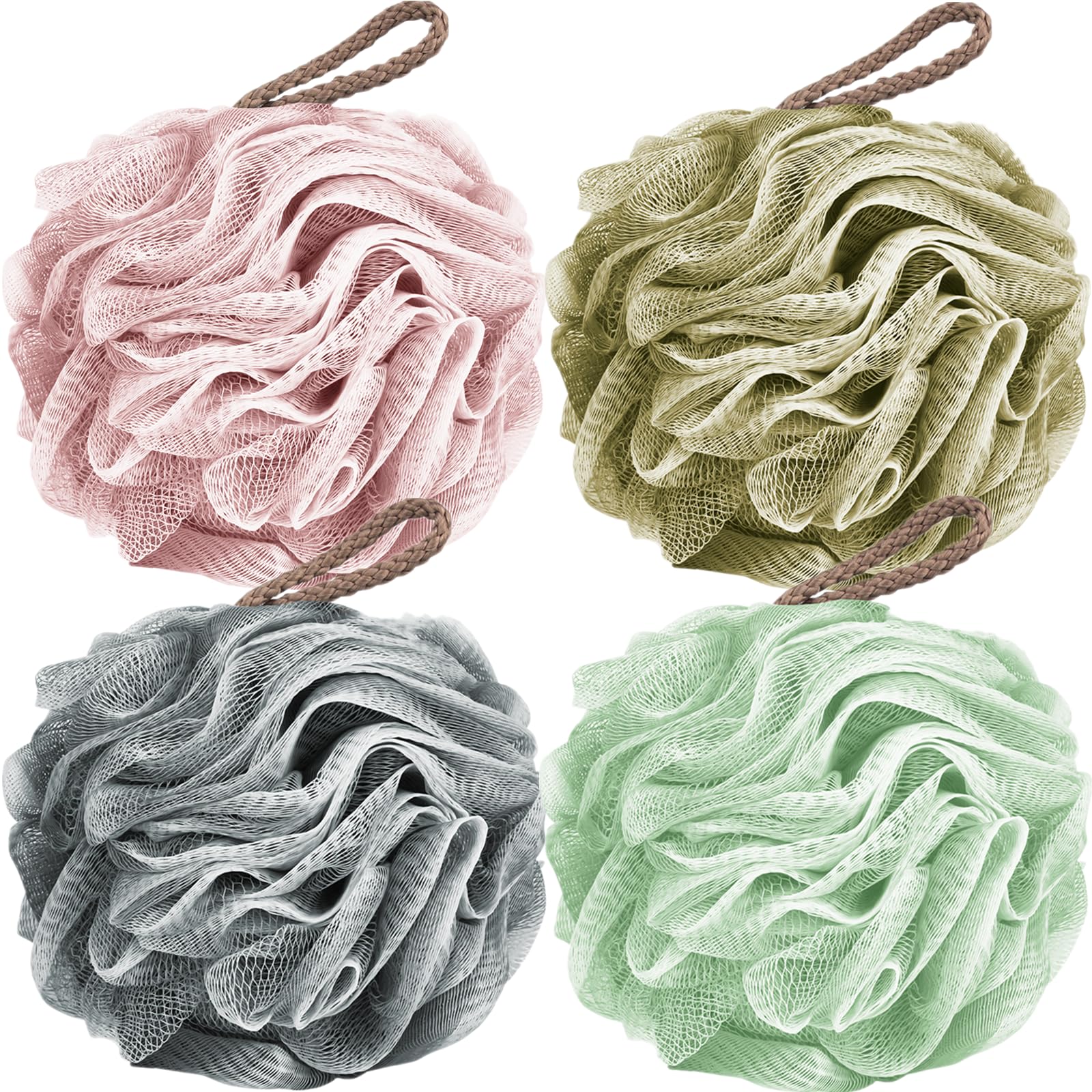 Fu Store loofah sponge 50g for gentle cleansing and exfoliation