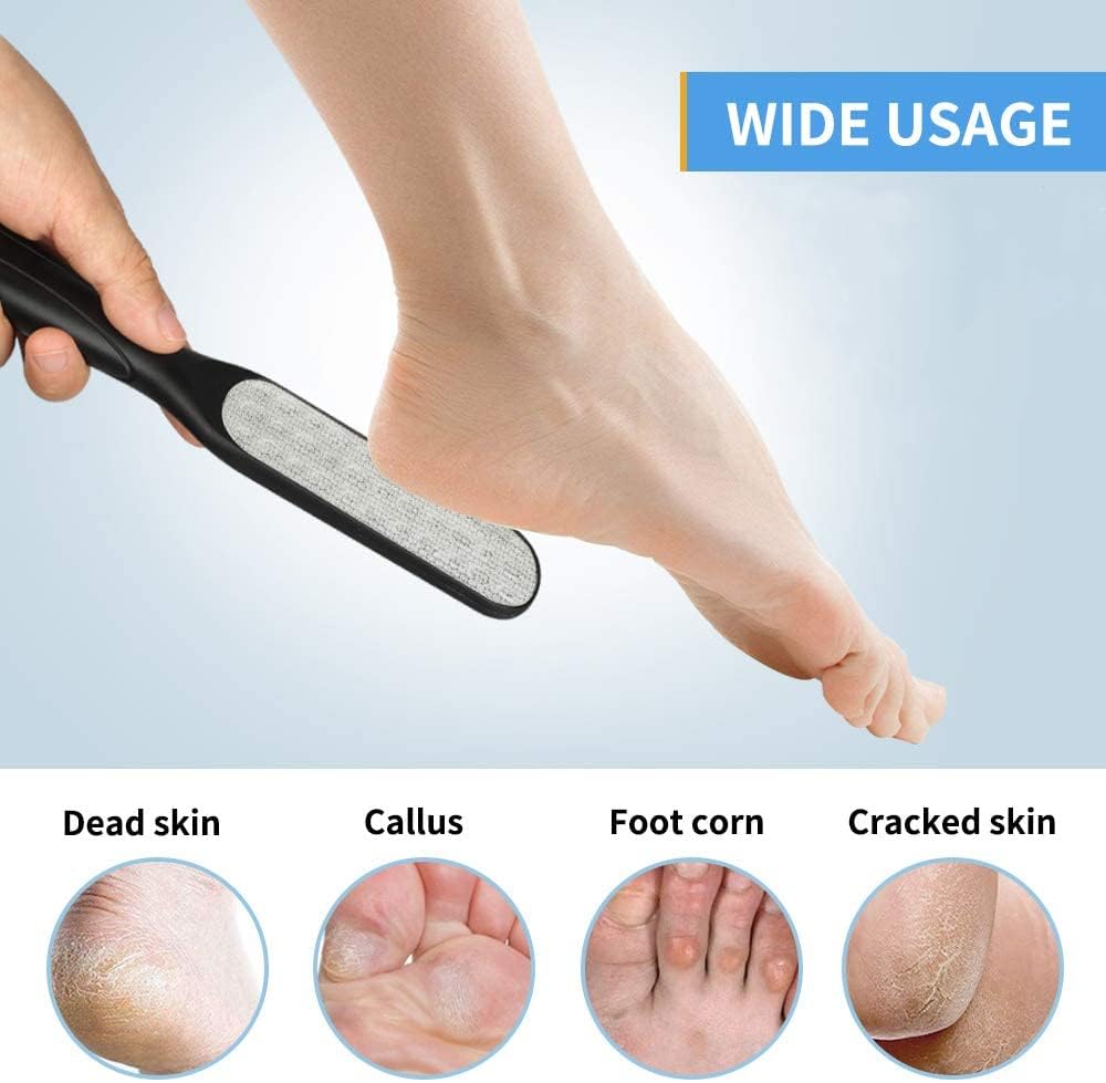 Fu Store stainless steel foot scrubber offers durable and washable pedicure tools.