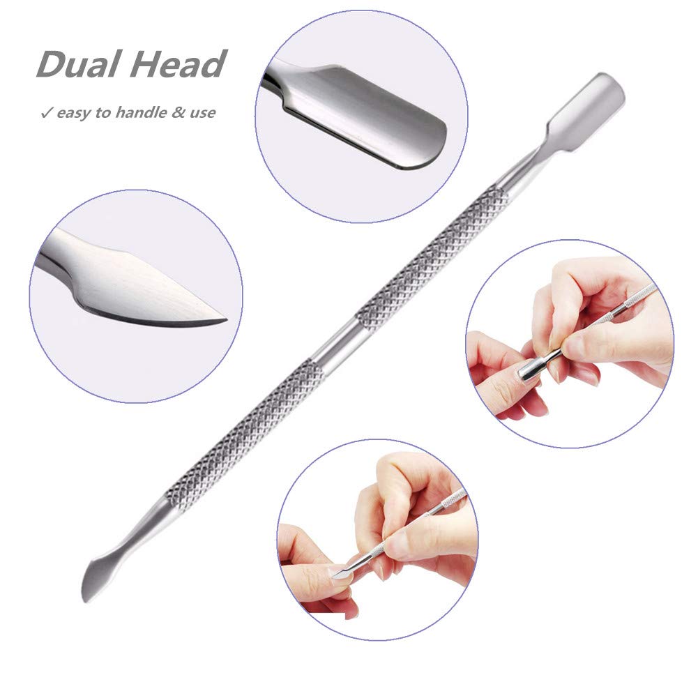 FULINJOY two-in-one manicure tool designed for natural and artificial nails.