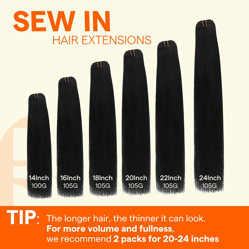 Full Shine color options from natural black to dark brown.
