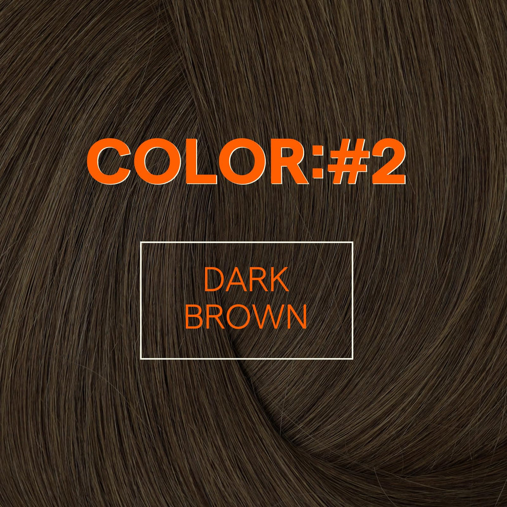 Full Shine double wefts ready for DIY sew-in installation.