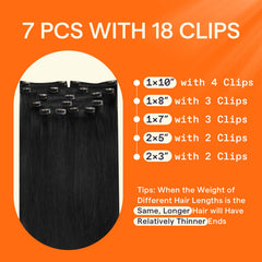 Full Shine lightweight three layer weft ensures secure wear