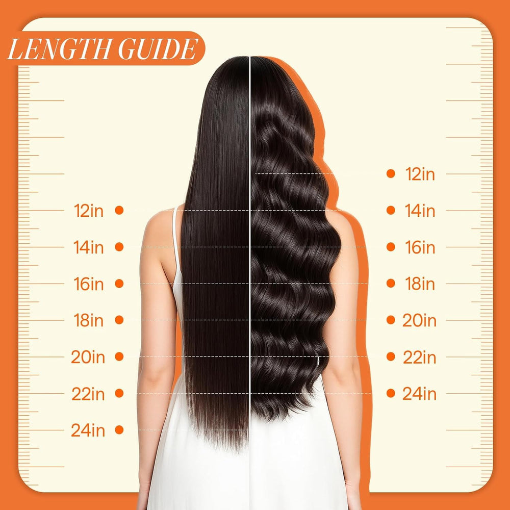 Full Shine 18–22 inch lengths offer versatile styling options.