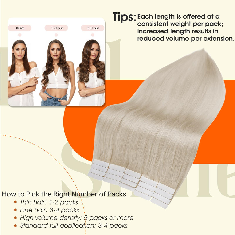 Full Shine seamless blend demonstrating a smooth hairline and attachment